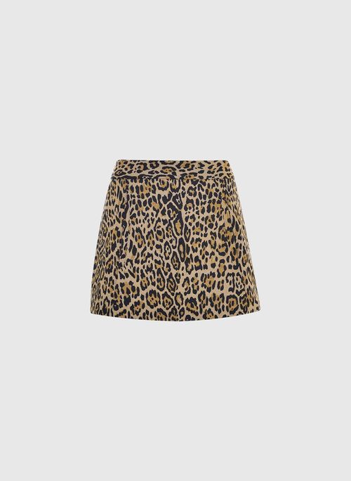 Shorts Saia Kaia Onça Camelo Bo.Bô Feminino