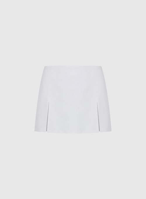 Shorts Saia Ella Off White Bo.Bô Feminino