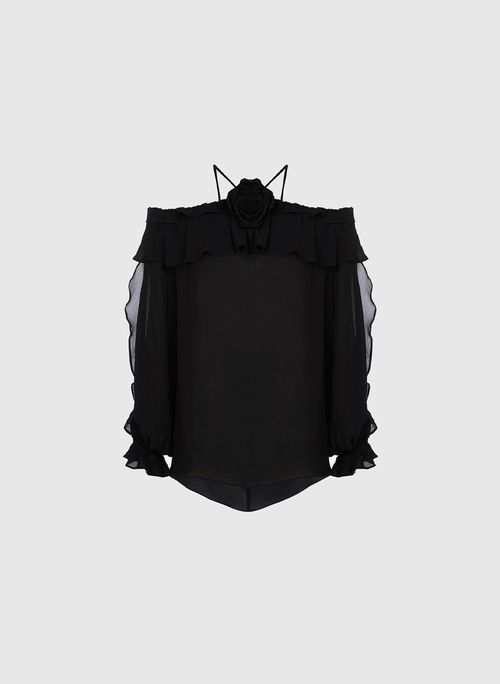 Blusa Julie Moss Preto Bo.Bô Feminino