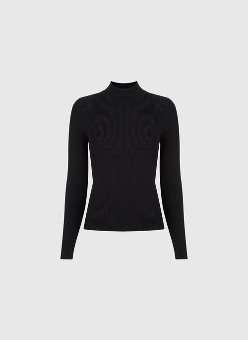 Blusa Nina Preto Tricot Bo.Bô Feminino