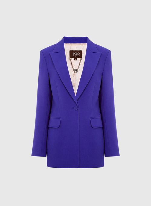 Blazer Mary Klein Bo.Bô Feminino