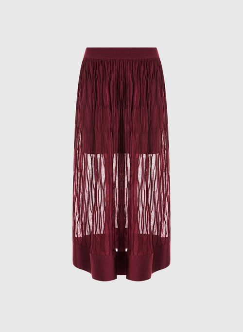 Saia Raiza Midi Tricot Bo.Bô Feminina