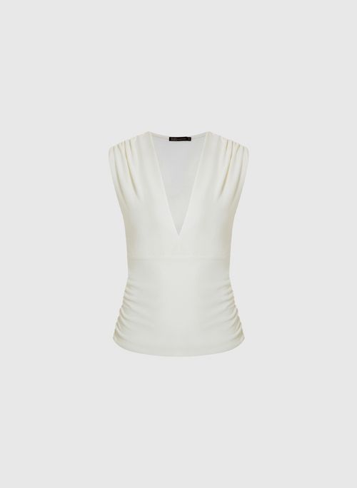 Blusa Camelot Off White Bo.Bô Feminina