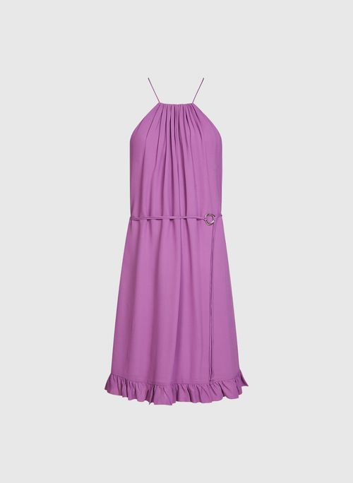 Vestido Agda Moss Roxo Curto Bo.Bô Feminino