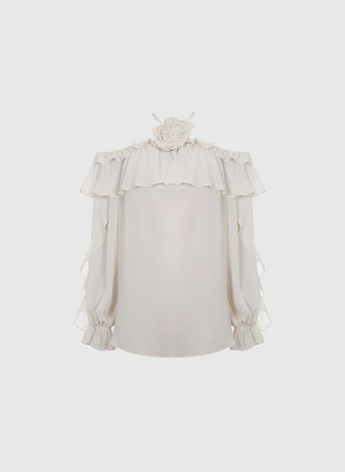 Blusa Julie Moss Fog Bo.Bô Feminino