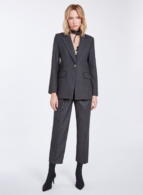 Blazer Mary Xadrez Bo.Bô Feminino