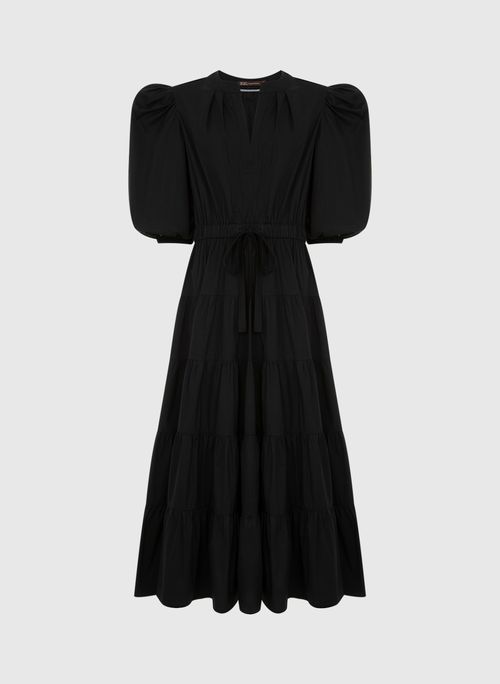 Vestido Maika Preto Midi Bo.Bô Feminino