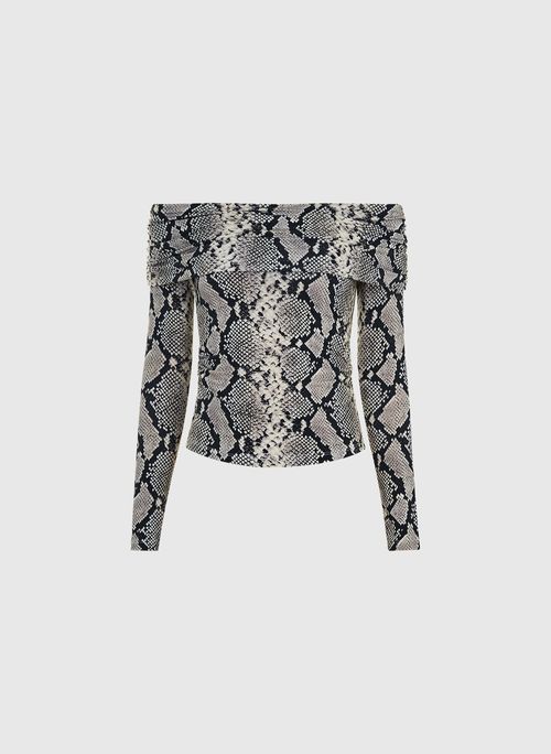 Blusa Lim Manga Snake Bo.Bô Feminino