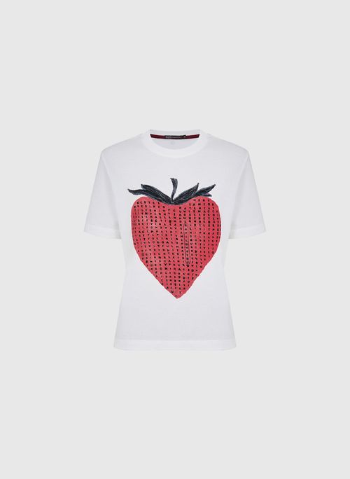 Camiseta Slim Strawberry Bo.Bô Feminina