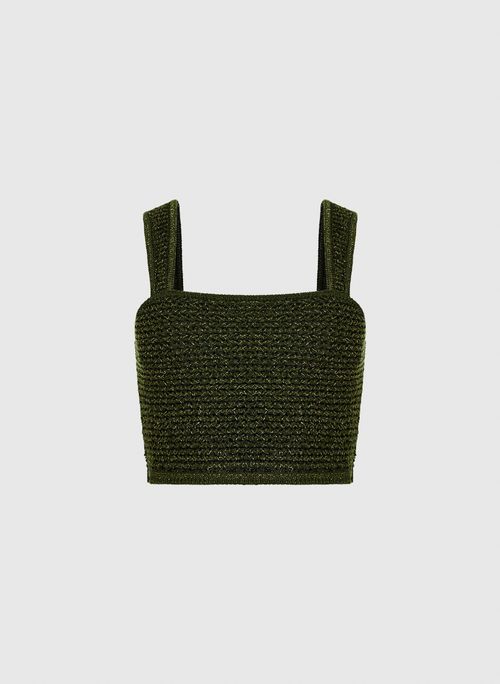 Top Cropped Amy Tricot Bo.Bô Feminino