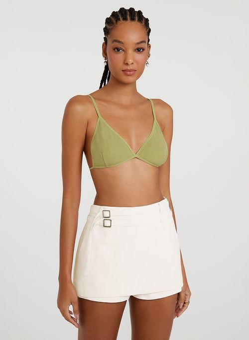 Top Basics Olive Bo.Bô Feminino