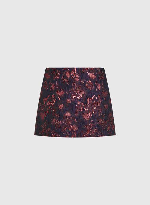 Shorts Saia Duke Cherry Jacquard Bo.Bô Feminino