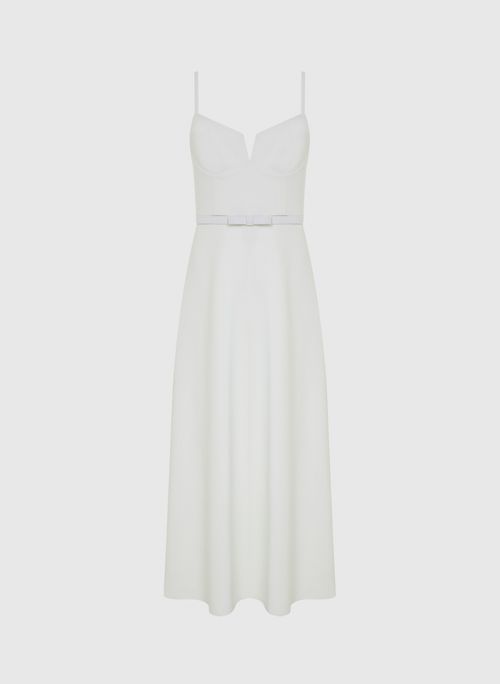 Vestido Johana Midi Off White Bo.Bô Feminino