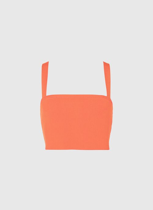 Top Cropped Tula Coral Neon Bo.Bô Feminino