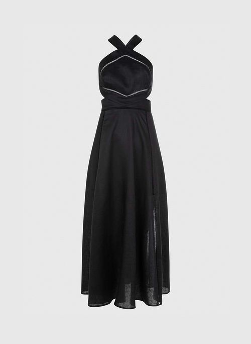 Vestido Rachel Black Midi Bo.Bô Feminino