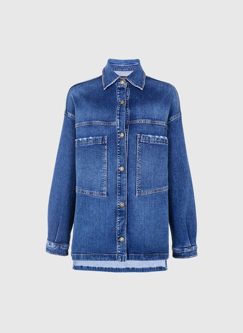 Overshirt Savannah Jeans Bo.Bô Feminina