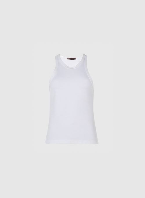 Regata Basic Off White Bo.Bô Feminina