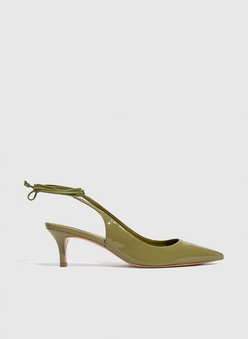 Scarpin Slingback Kate Olive Bo.Bô Feminino