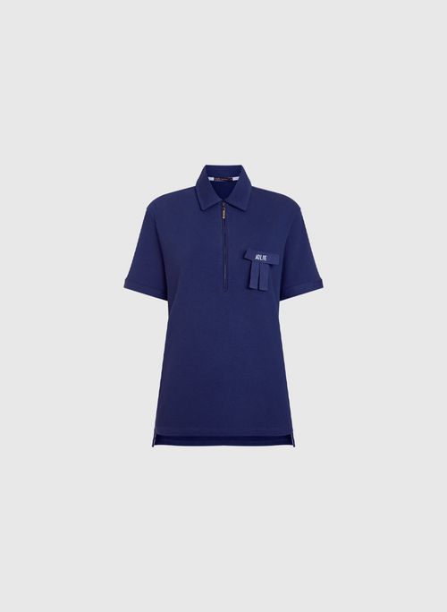 Camiseta Polo Zíper Bo.Bô Feminina