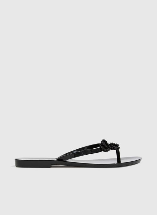 Melissa Flip Flop Preta Bo.Bô Feminina