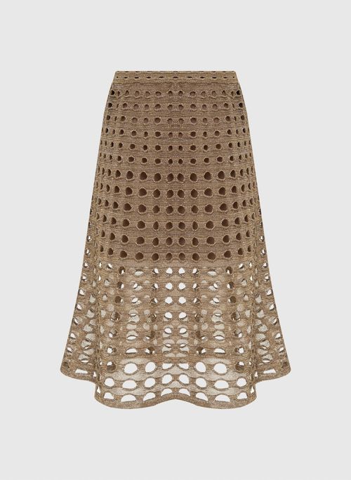 Saia Cila Midi Tricot Bo.Bô Feminina