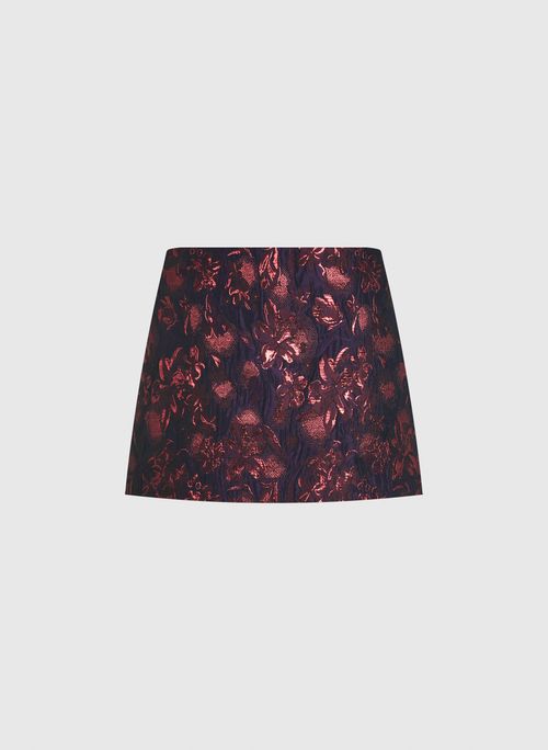 Shorts Saia Duke Cherry Jacquard Bo.Bô Feminino