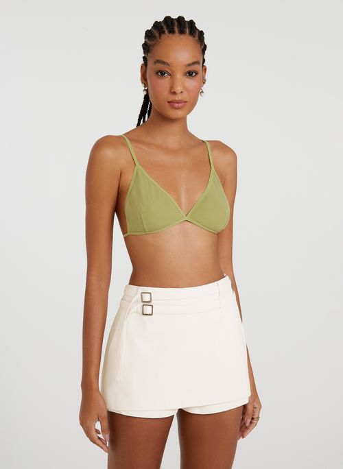 Top Basics Olive Bo.Bô Feminino