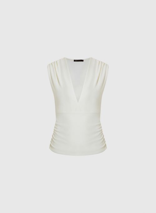 Blusa Camelot Off White Bo.Bô Feminina