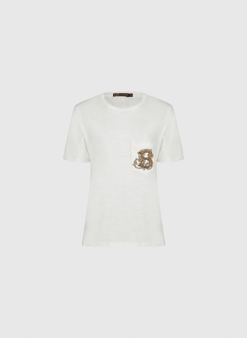 Camiseta Flame Off White Bo.Bô Feminina