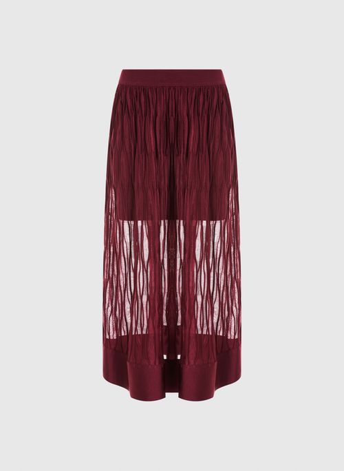 Saia Raiza Midi Tricot Bo.Bô Feminina