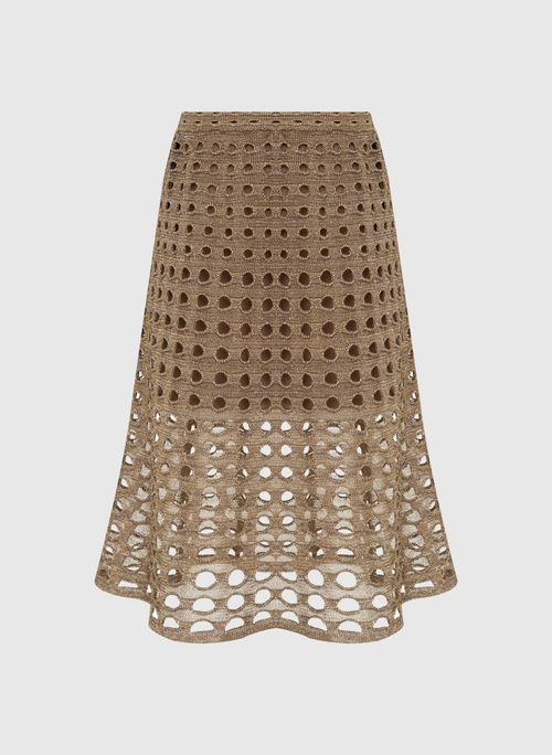 Saia Cila Midi Tricot Bo.Bô Feminina