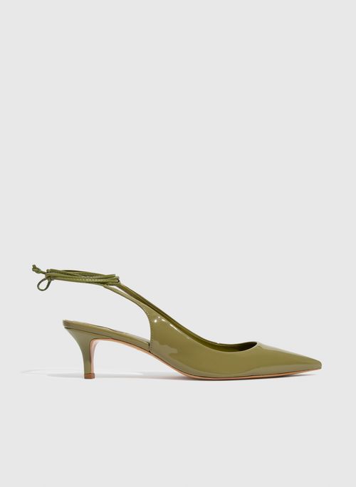 Scarpin Slingback Kate Olive Bo.Bô Feminino