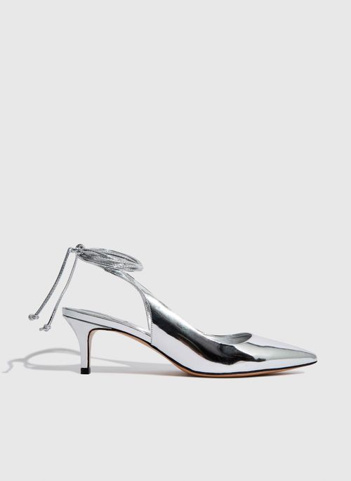 Scarpin Slingback Silver Bo.Bô Feminino