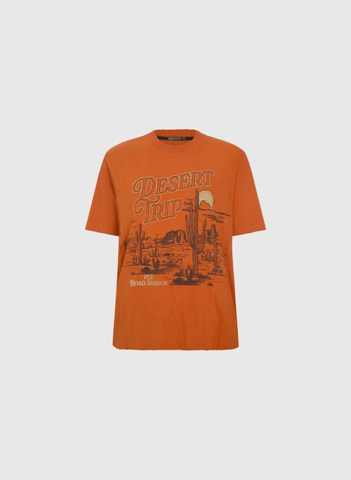 Camiseta Desert Trip Orange Bo.Bô Feminina