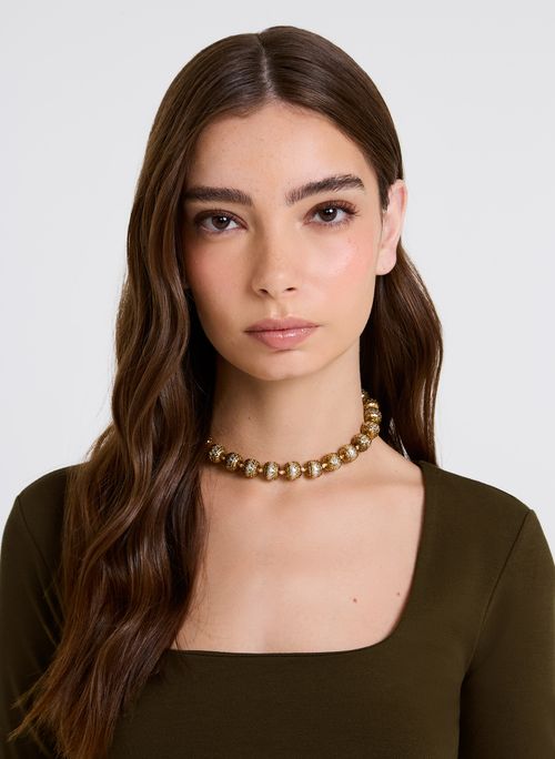 Choker Soraia Dourado Bo.Bô Feminina