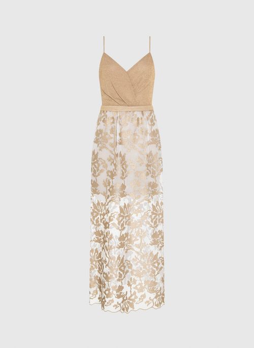 Vestido Vicky Gold Midi Bo.Bô Feminino