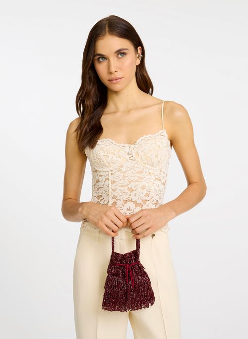 Bolsa Greta Vinho Bo.Bô Feminina