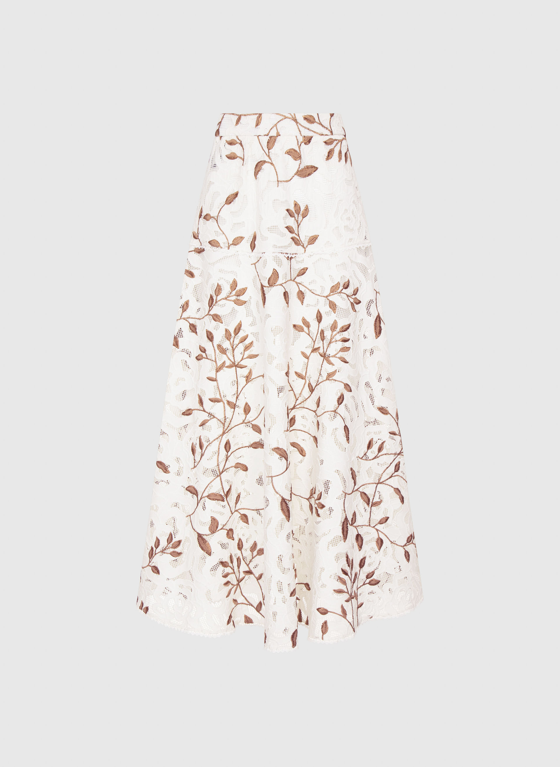 Saia Pristi Roses Midi Bo.Bô Feminina